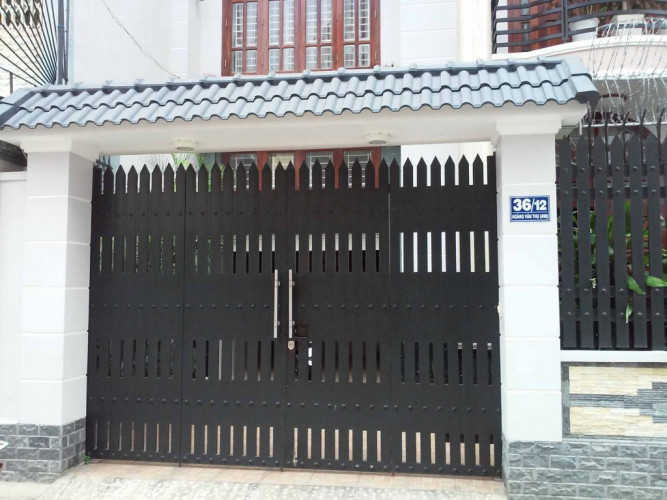 cổng sắt biệt thự đẹp Sài Gòn