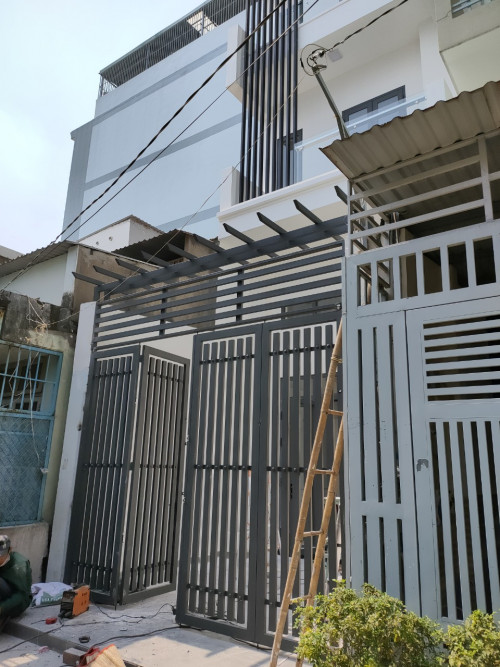 cổng sắt Gò Vấp