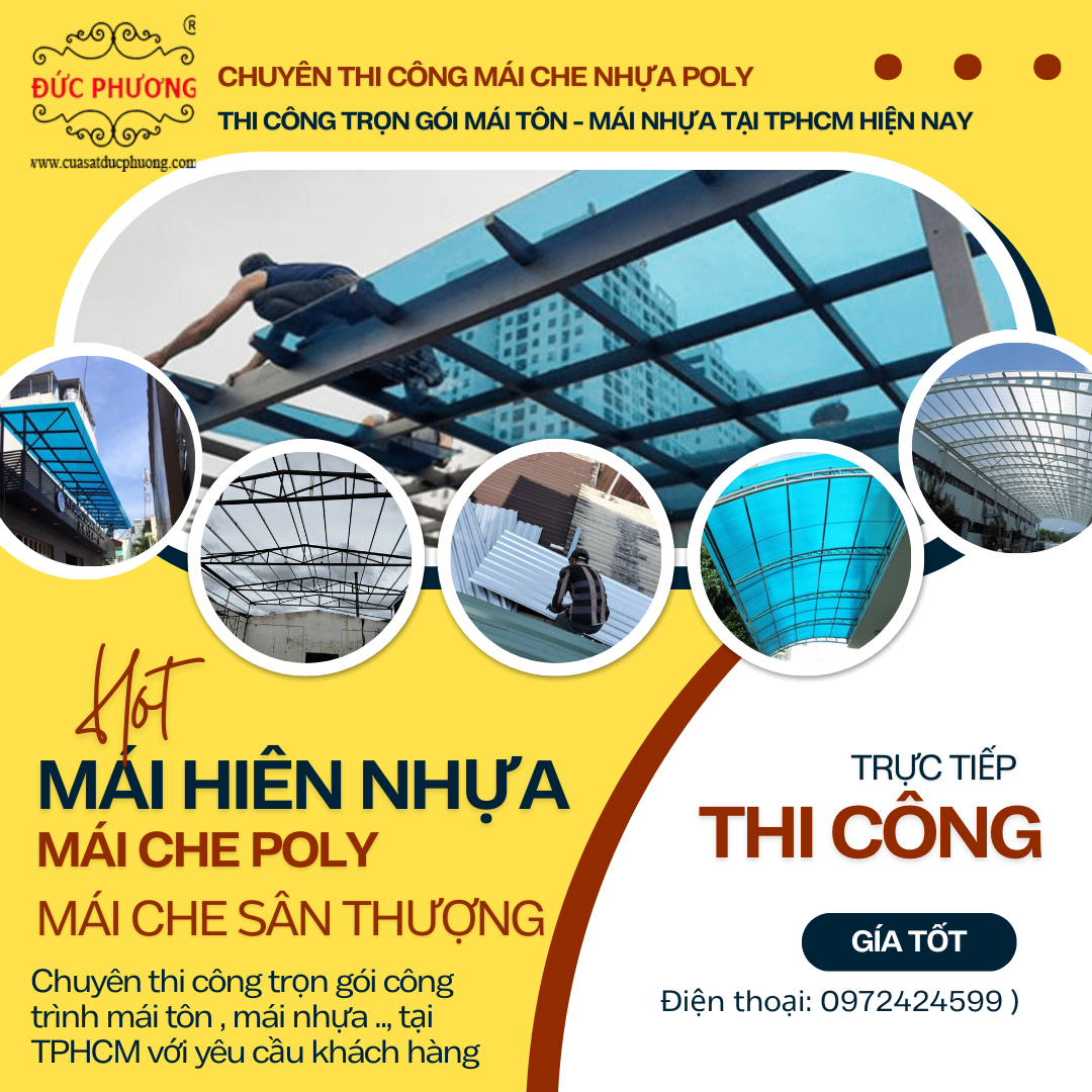 dịch vụ thay mái tôn cũ tphcm