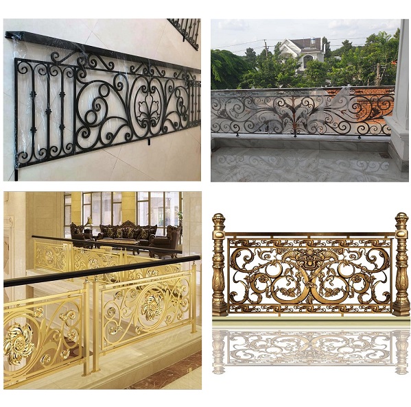 lan can sắt mỹ thuật tphcm