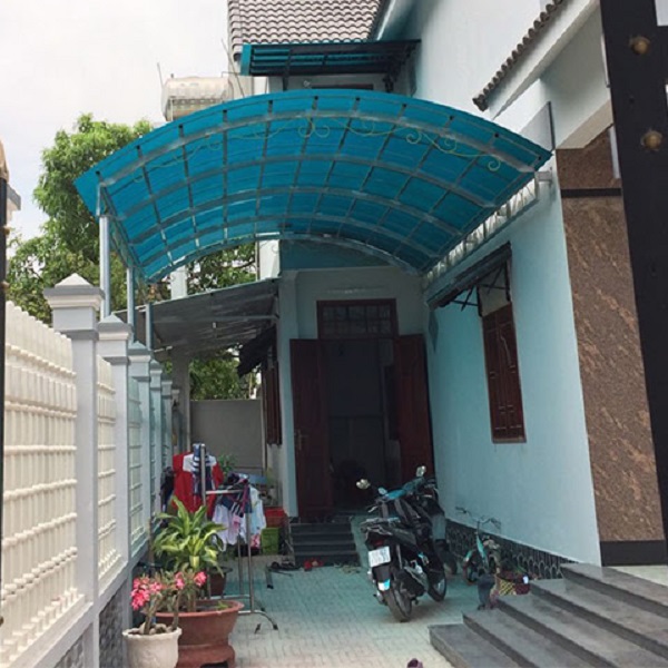 mái vòm che xe hiện đại