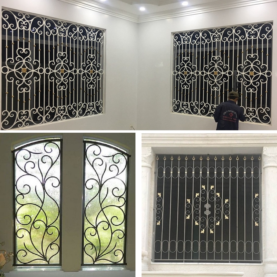 Mẫu khung sắt cửa sổ