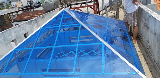mái nhựa poly ở Tân Bình