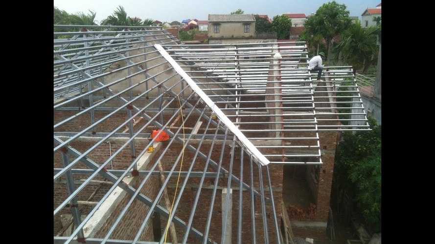 thi công mái tôn giá rẻ quận Gò Vấp