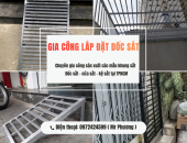 Nhận lắp đặt dốc sắt xe máy tại nhà TPHCM